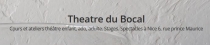 Le Théâtre du Bocal. Théâtre. Nice