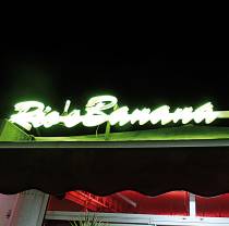 Le Rio's Banana Café. Restaurant, Lounge Club. Golfe-Juan